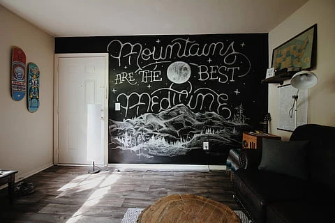Cómo decorar con pintura de pizarra